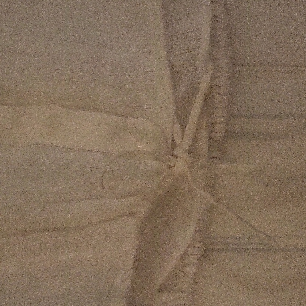 Lisa Marie Fernandez Linen Crop shirt - Picture 3 of 5